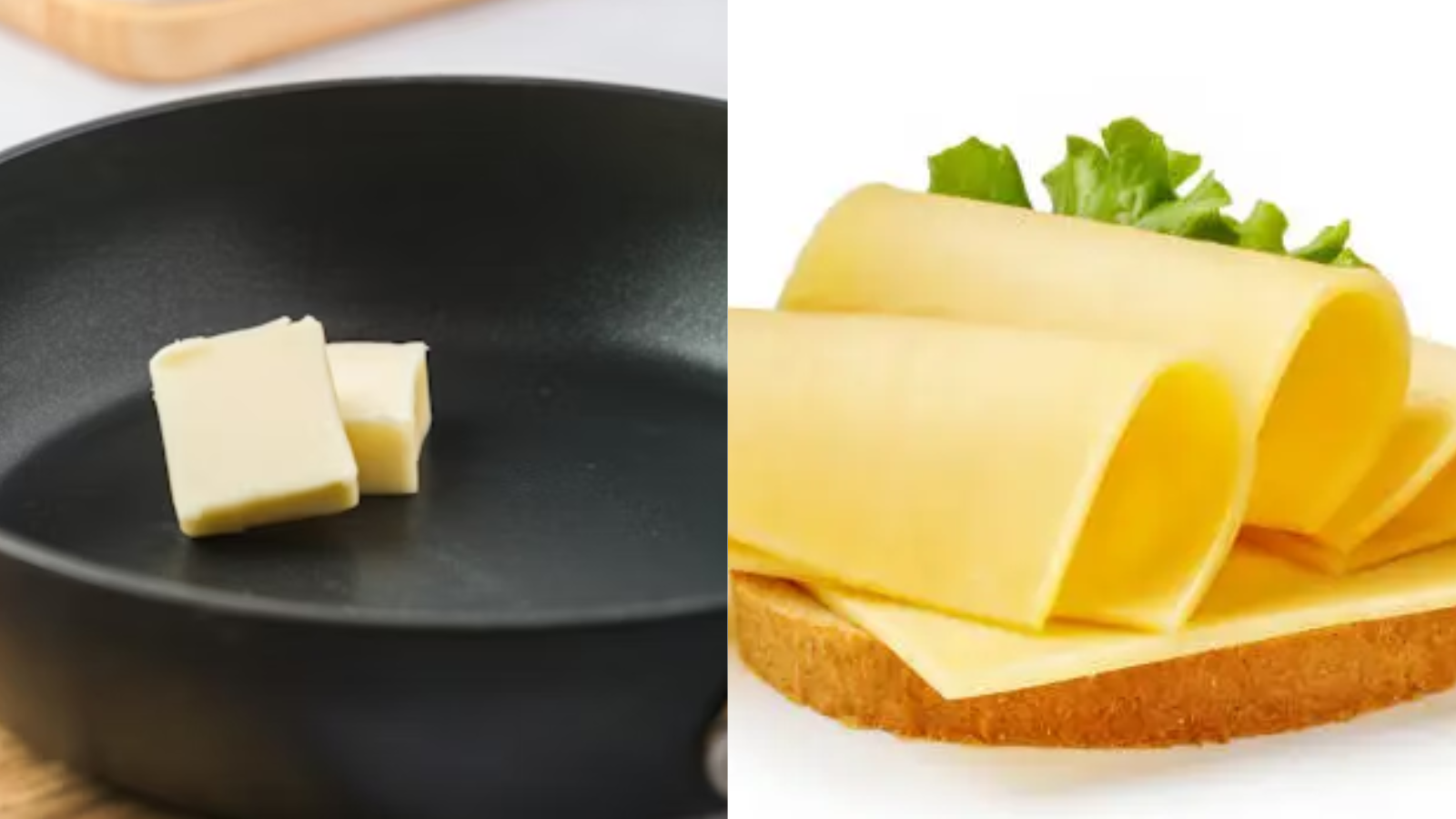 CHEESE AND BUTTER